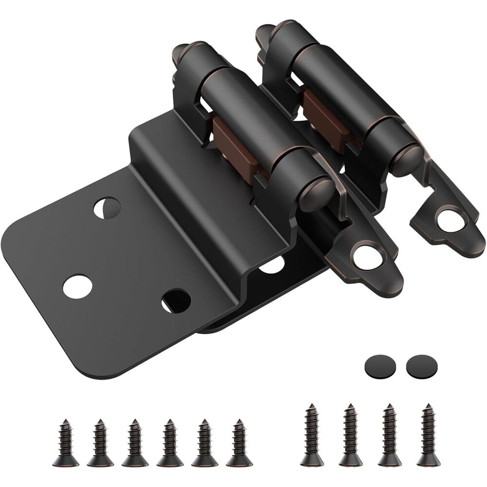 Chibery 3/8 Inch Inset Cabinet Hinges – 25 Pairs (50 Pack)